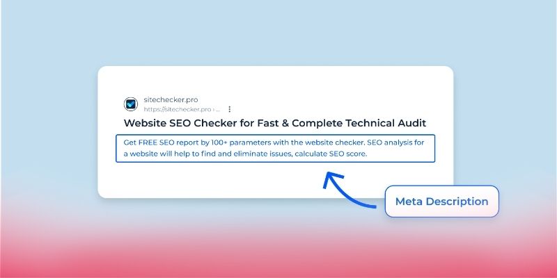 Customize Meta Description